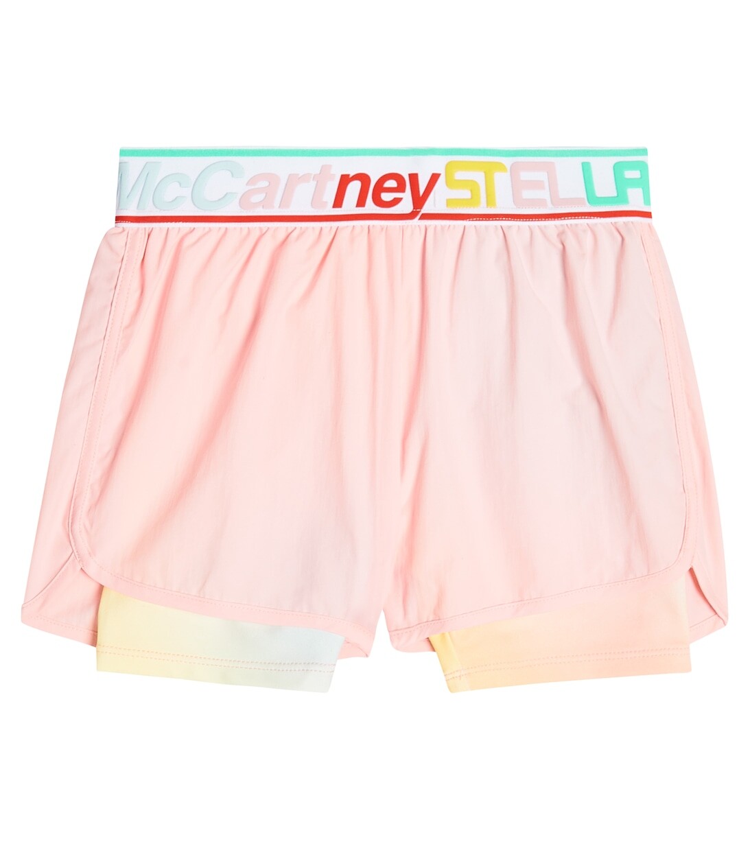 

Шорты с логотипом Stella McCartney Kids, розовый