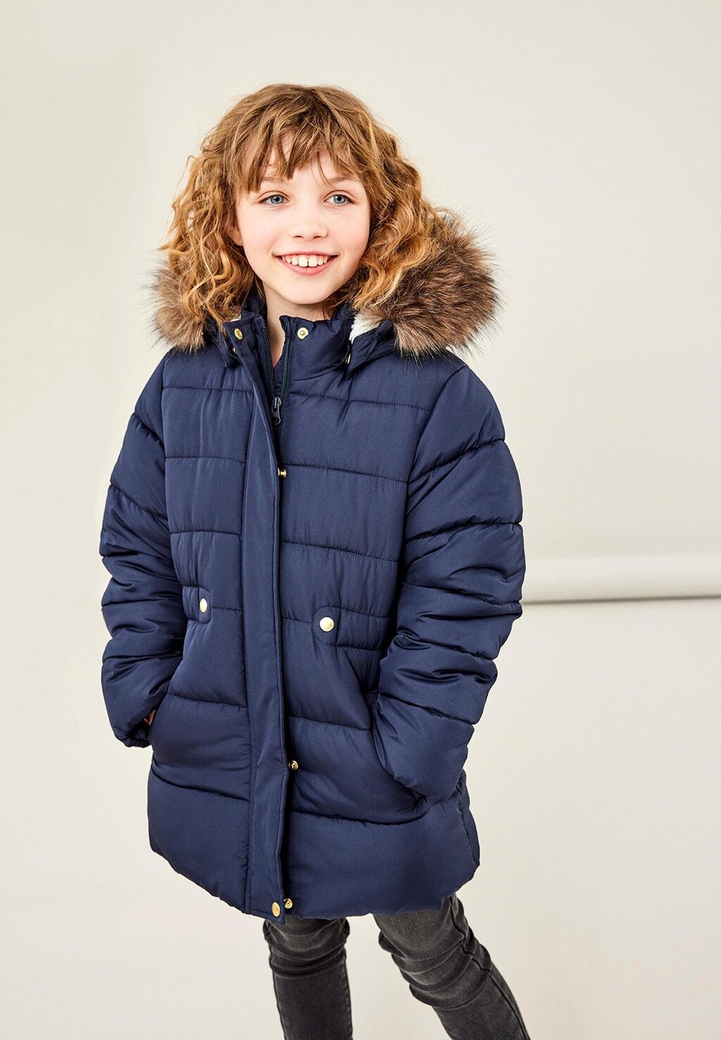 

Зимнее пальто Merethe Jacket Name it, цвет dark blue