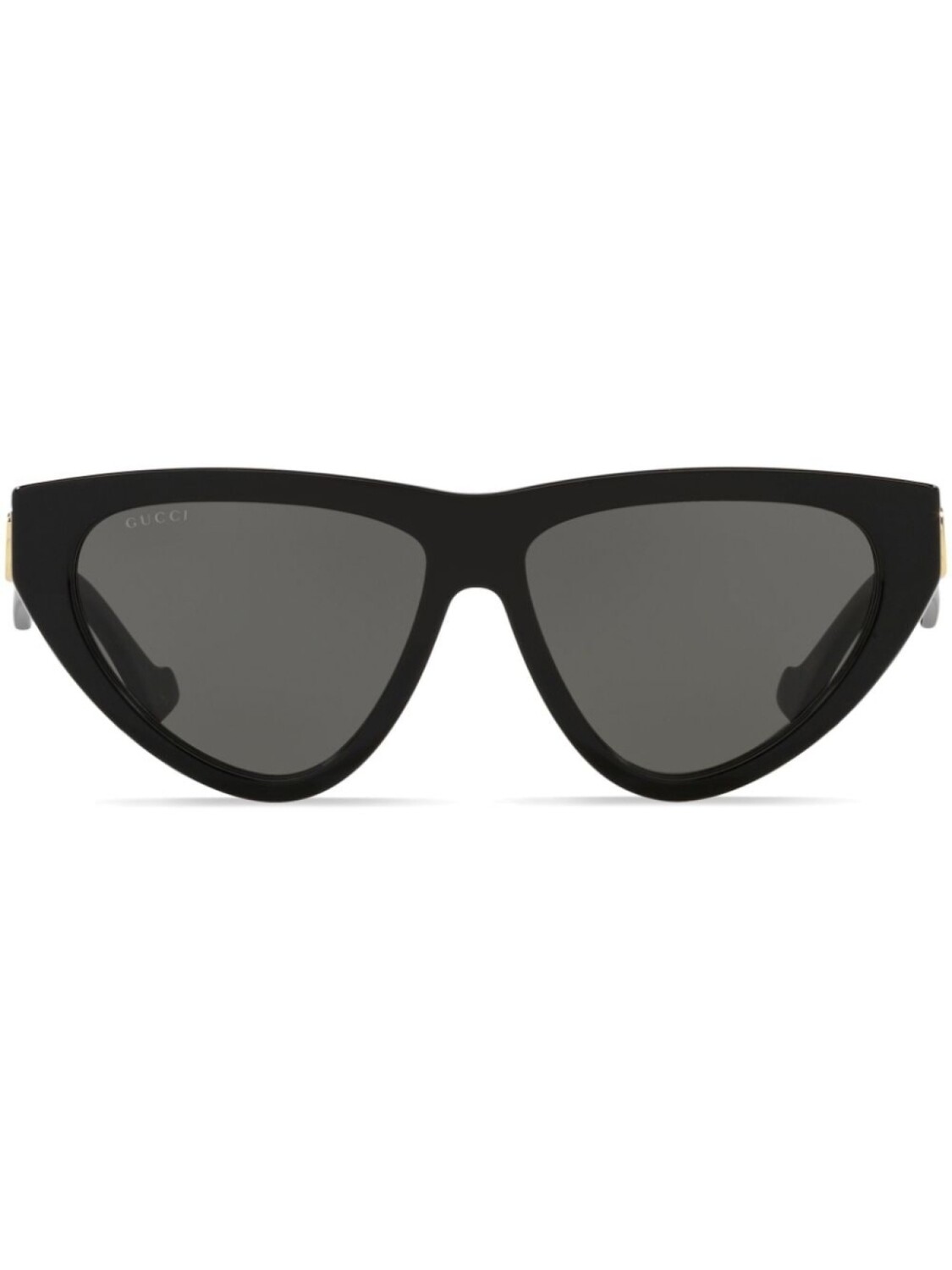 

Gucci Eyewear солнцезащитные очки в оправе 'кошачий глаз', черный