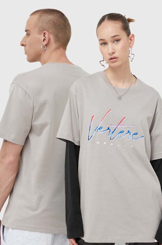 Хлопковая футболка Vertere Berlin, бежевый
