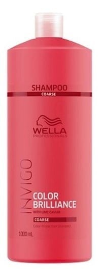 

Шампунь для защиты цвета густых волос, 1000мл Wella Professionals, Invigo Brillance Color Protection Shampoo Coarse