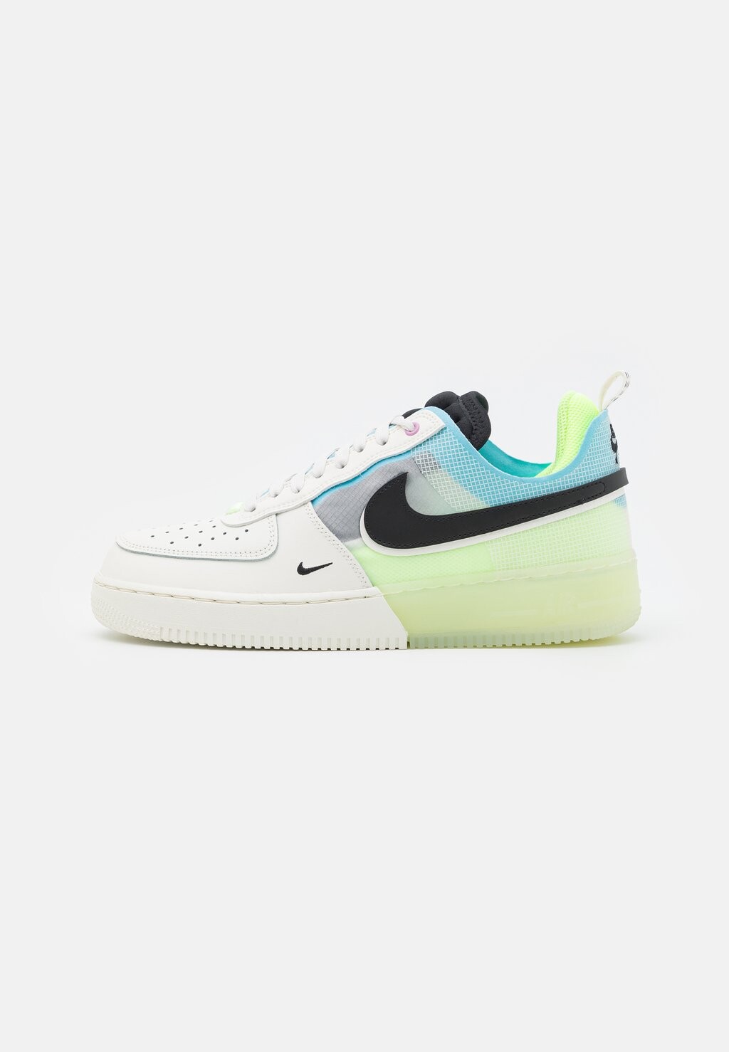 Кроссовки Nike Air Force 1 React Unisex, белый / черный кроссовки nike air force 1 react 1 5 unisex белый бежевый