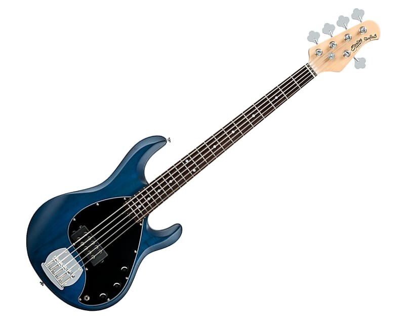 

Басс гитара Sterling by Music Man StingRay5 5-String Bass - Trans Blue Satin