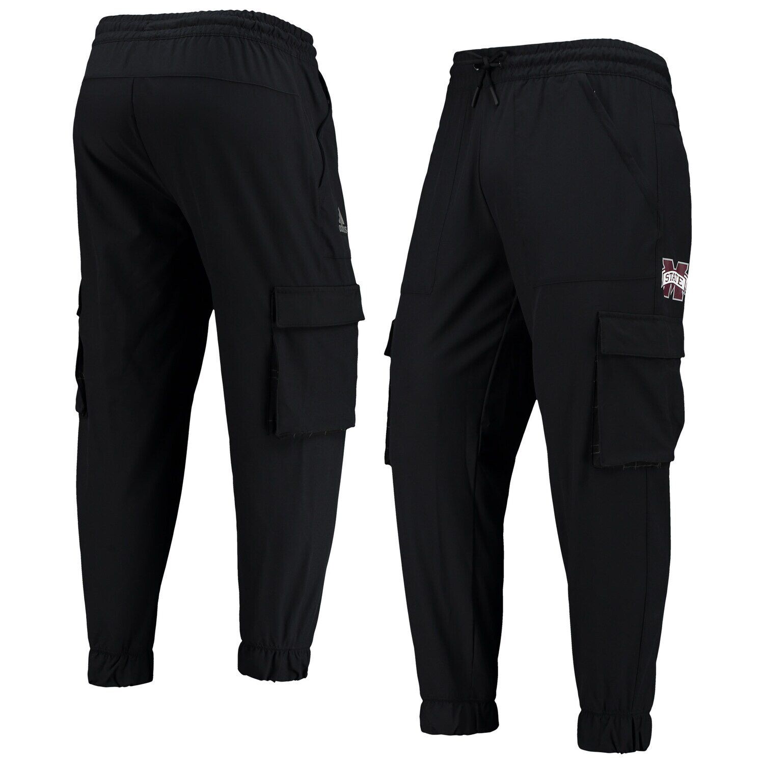 

Мужские черные утепленные брюки Adidas State Bulldogs Playoff Pack