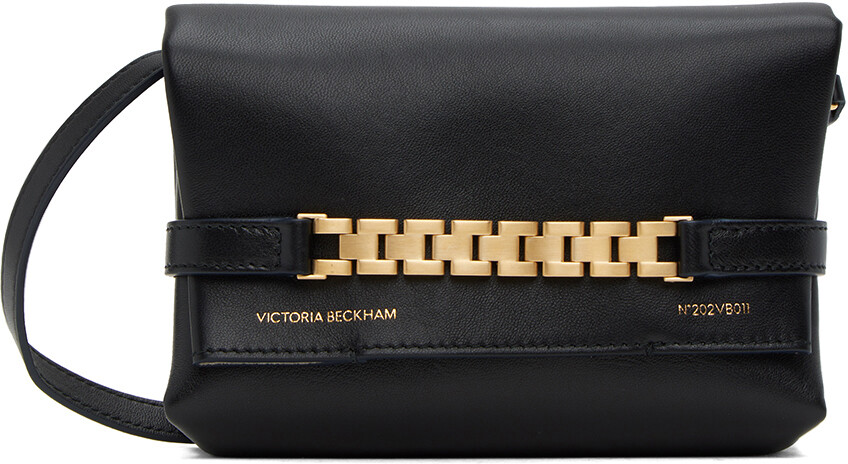 

Черная мини-сумочка на цепочке Victoria Beckham