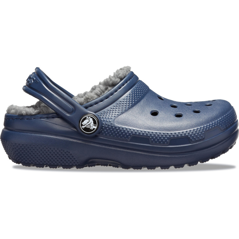Детские классические сандалии-сабо на подкладке Crocs, синий