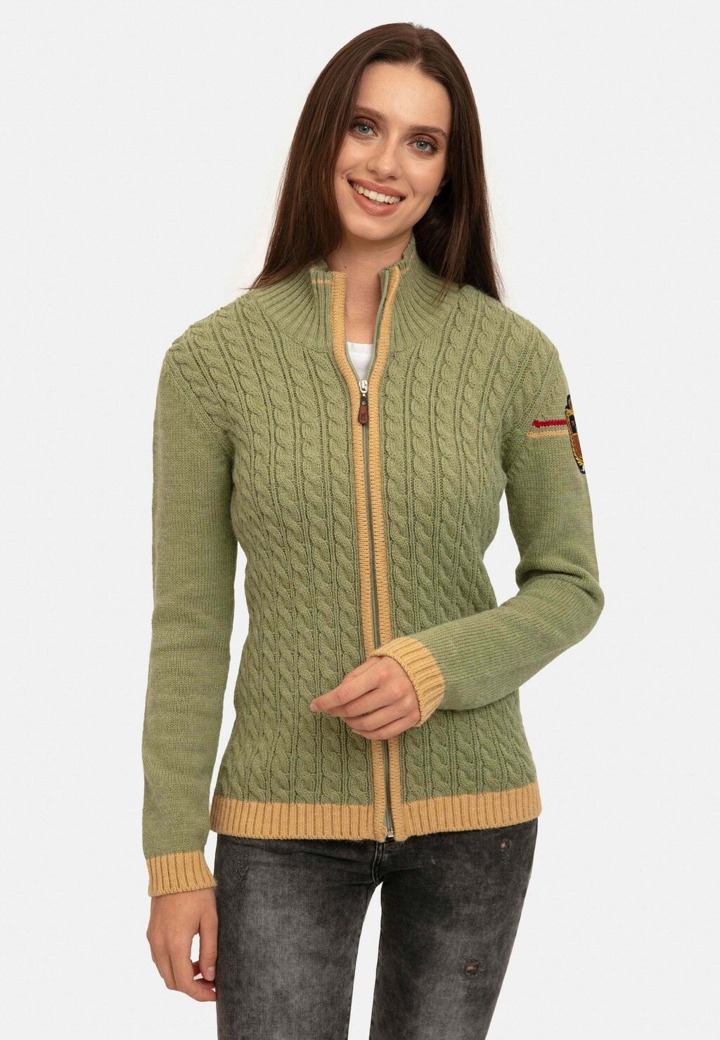 

Кардиган HAIR BRAID Williot, цвет light green