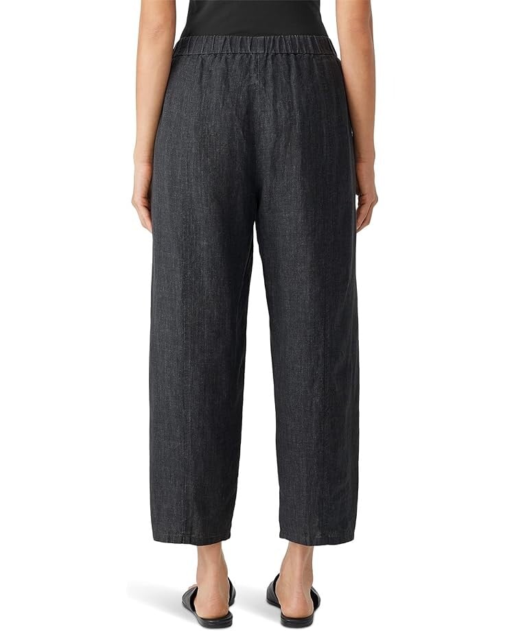 Брюки Eileen Fisher Cropped Lantern Pants, графитовый цена и фото