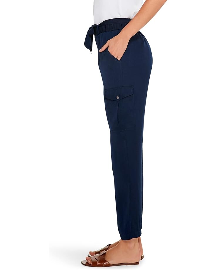 

Брюки NIC+ZOE Soft Drape Relaxed Pants, цвет Dark Indigo