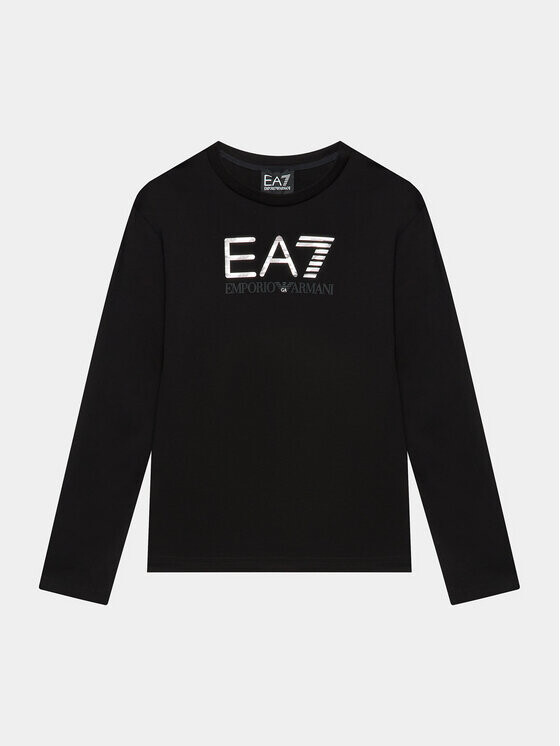 

Блуза стандартного кроя Ea7 Emporio Armani, черный