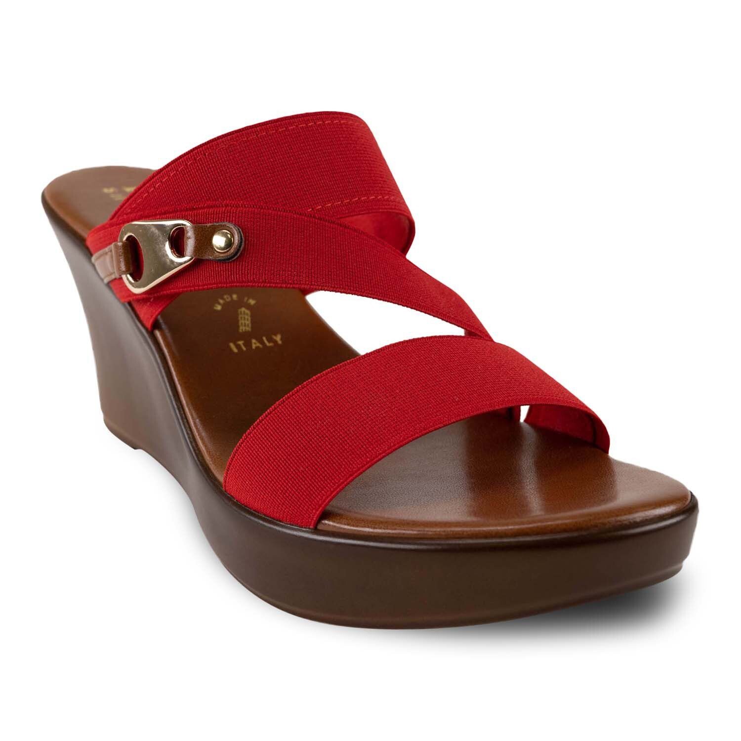 

Женские модельные сандалии итальянских сапожников Koda Italian Shoemakers, красный