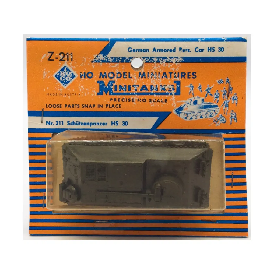 

Шутценпанцер HS 30, Military Miniatures (HO Scale) (Roco Miniatures)