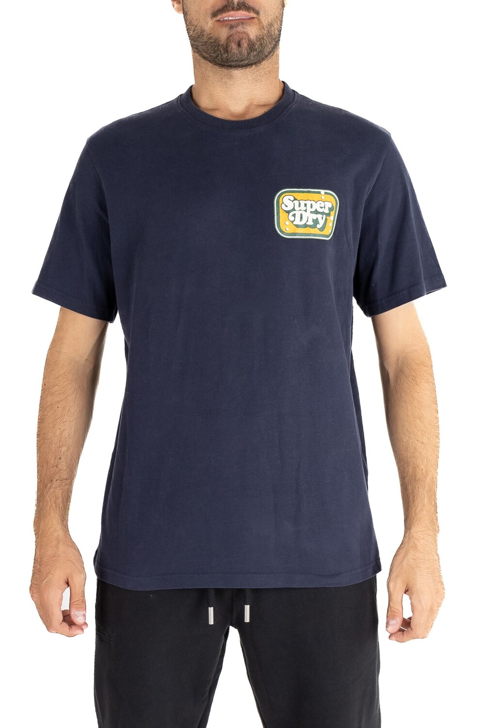 

Футболка Мужская DARKEST NAVY SUPERDRY, темно-синий