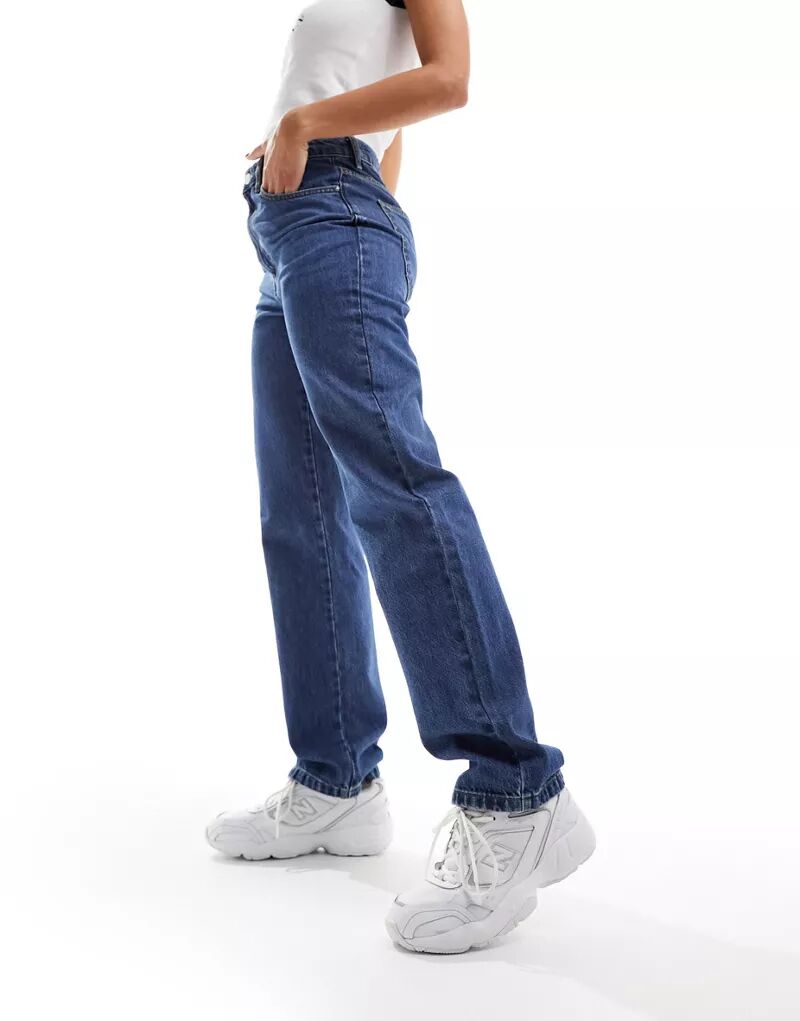 Длинные прямые джинсы Cotton On из синего денима Cotton:On