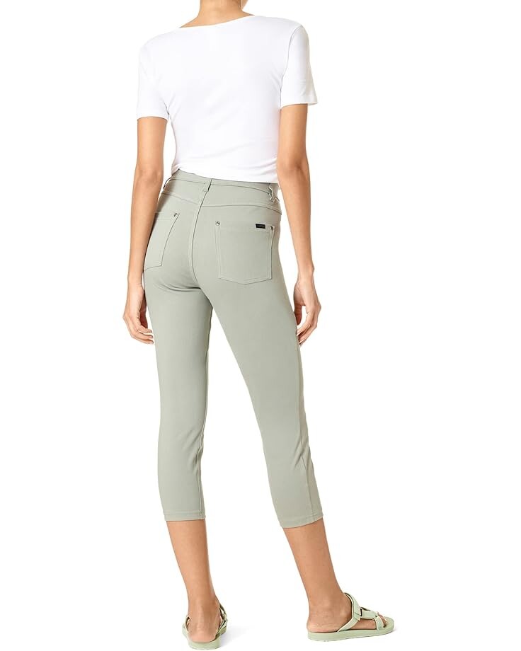 

Джинсы HUE High-Rise Ultra Soft Denim Capris, цвет Sage