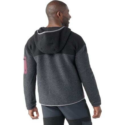 

Флисовая куртка Hudson Trail мужская Smartwool, цвет Charcoal/Eggplant
