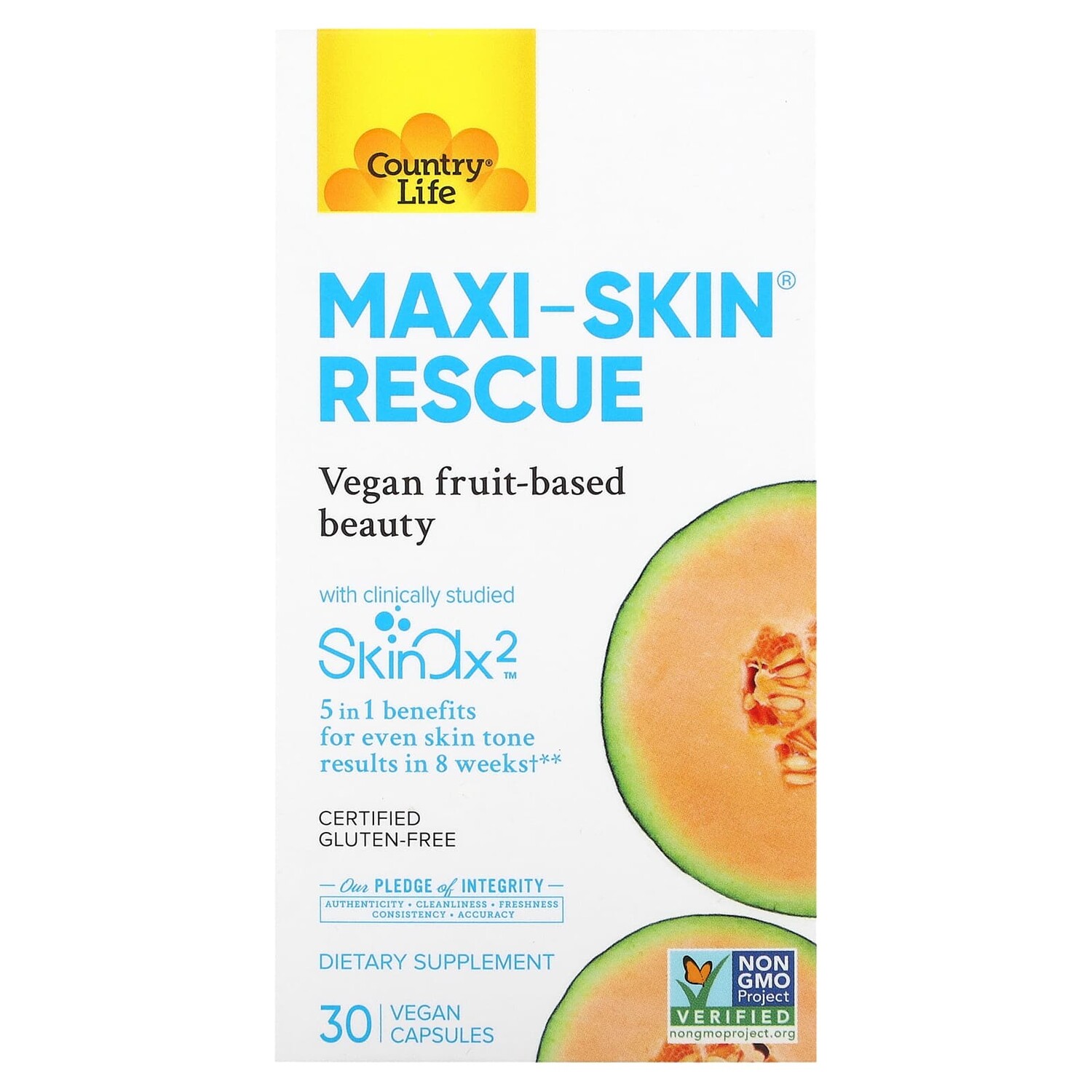 

Maxi-Skin Rescue, 30 капсул, Country Life