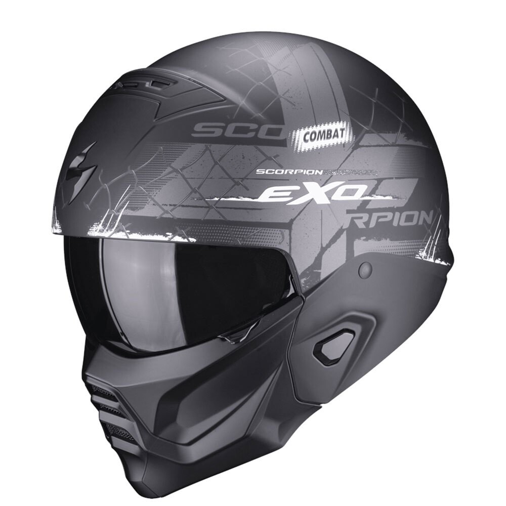 

Шлем Scorpion EXO-Combat II Xenon Convertible, черный