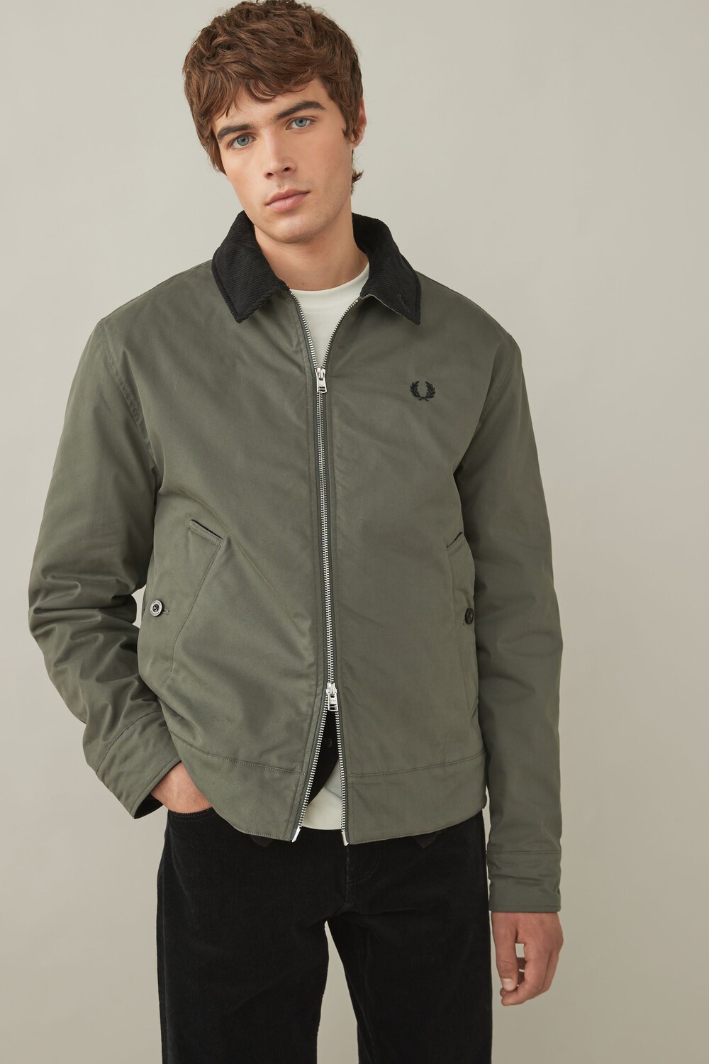 

Полевая куртка кабан Fred Perry, зеленый