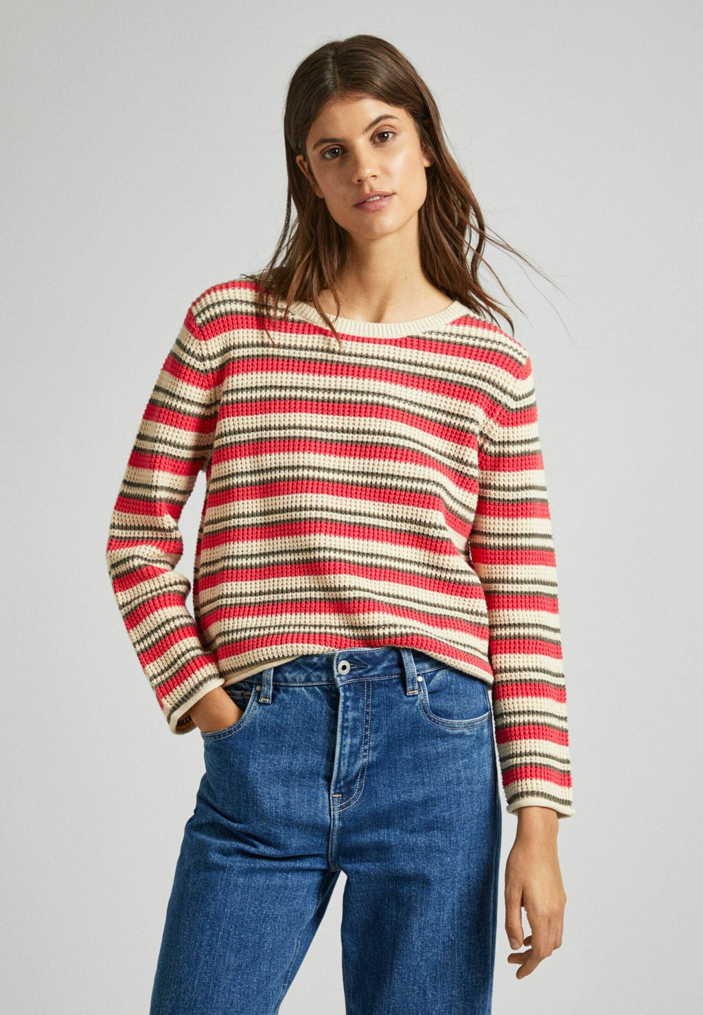Вязаный свитер GALA Pepe Jeans, цвет crispy red