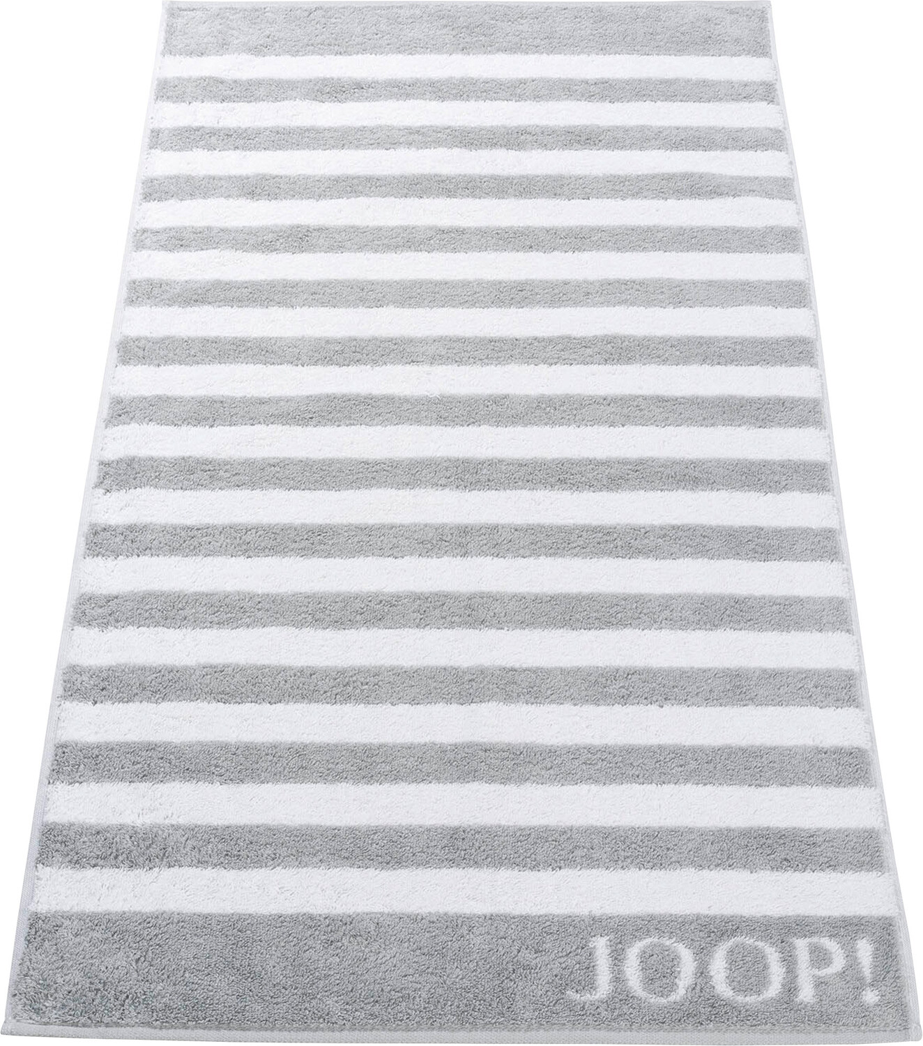 

Полотенце для ванной JOOP! Classic Stripes, серебряный