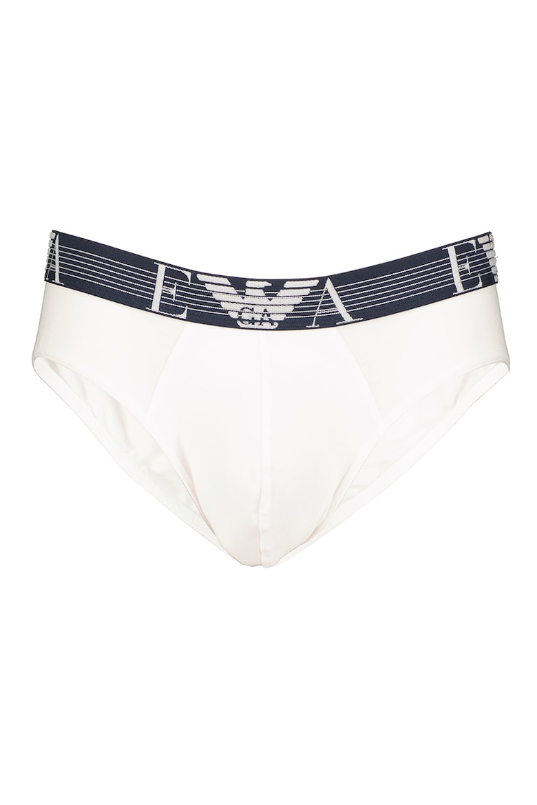 Трусики с логотипом Emporio Armani Underwear, белый