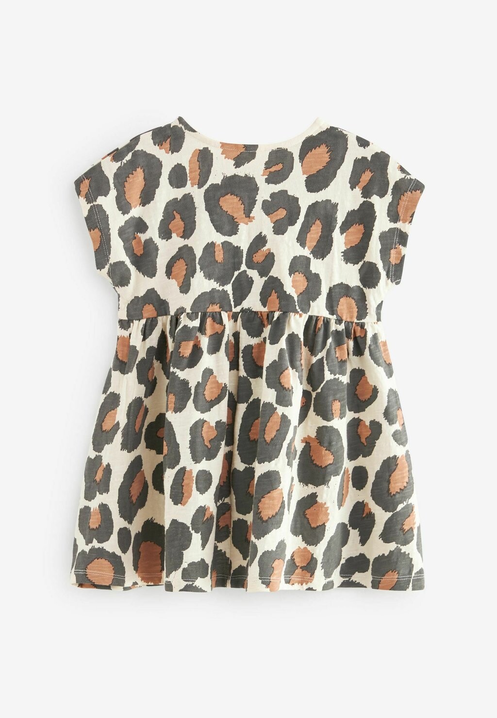 

Легкое платье SHORT SLEEVE REGULAR FIT Next, бежевый