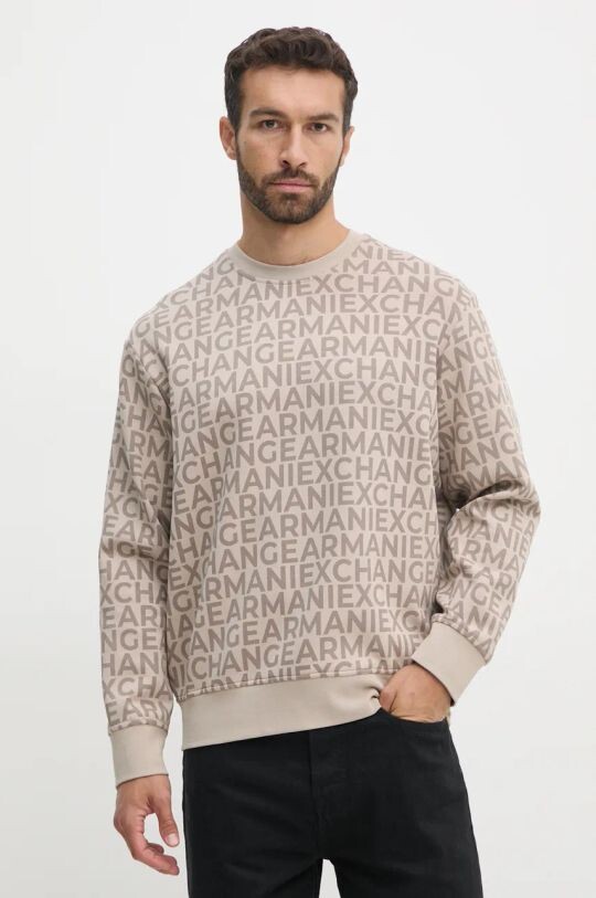 

Толстовка Armani Exchange, бежевый