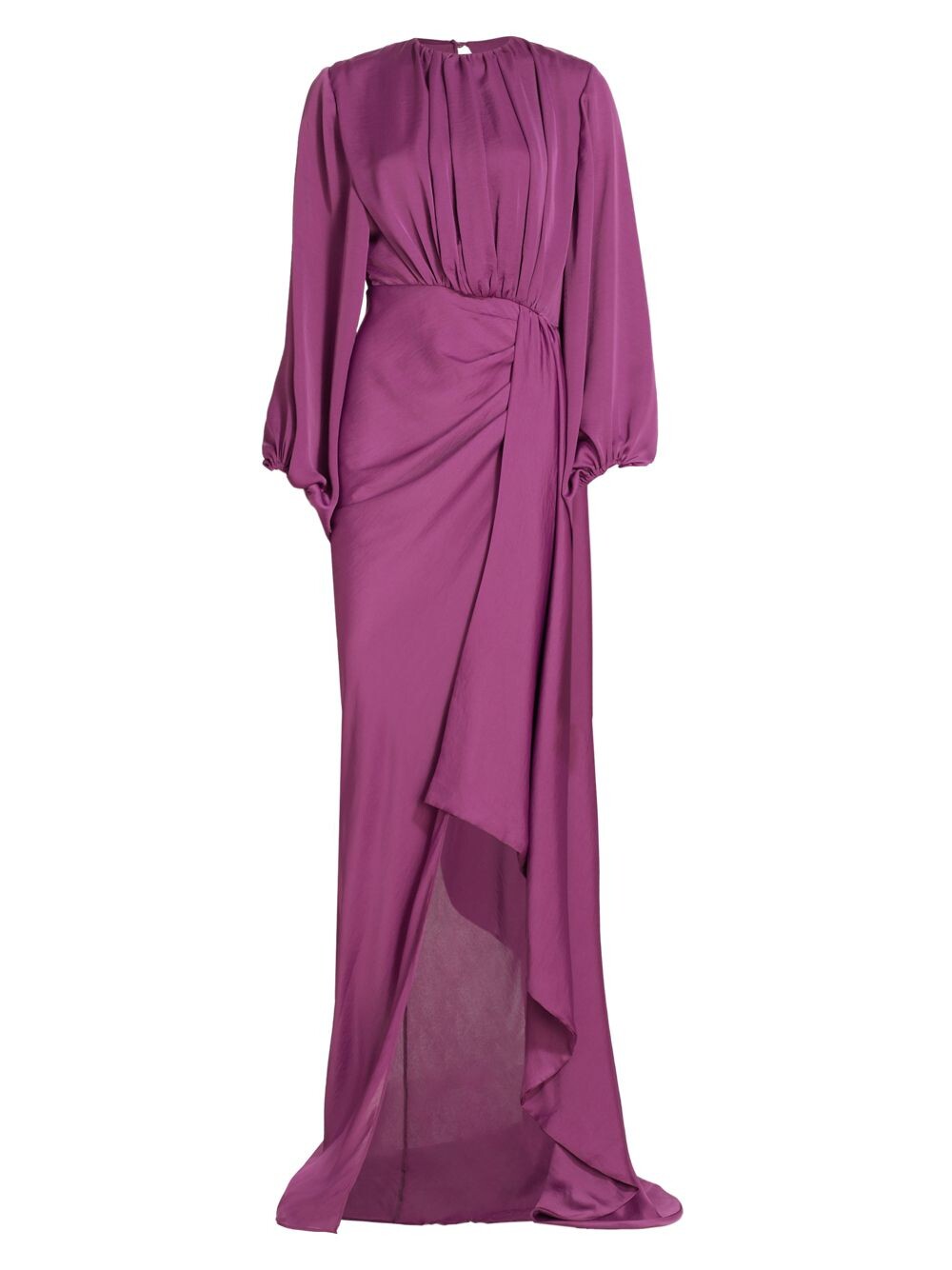 

Платье Eden с драпировкой и длинными рукавами Michael Costello Collection