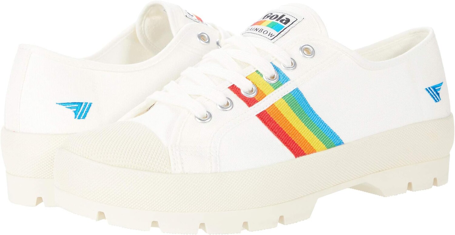 

Кроссовки Coaster Peak Rainbow Gola, цвет Off-White//Multi, Белый