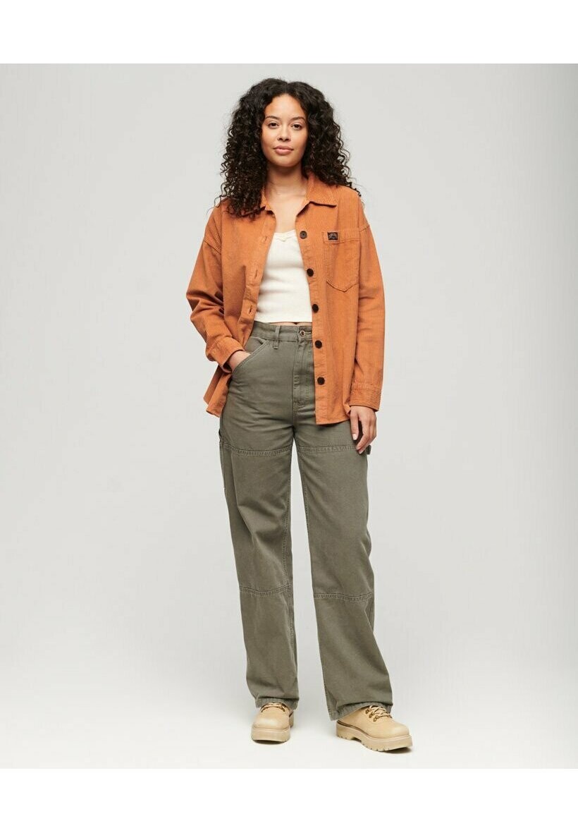 

Куртка Superdry CHUNKY, цвет burnt tan