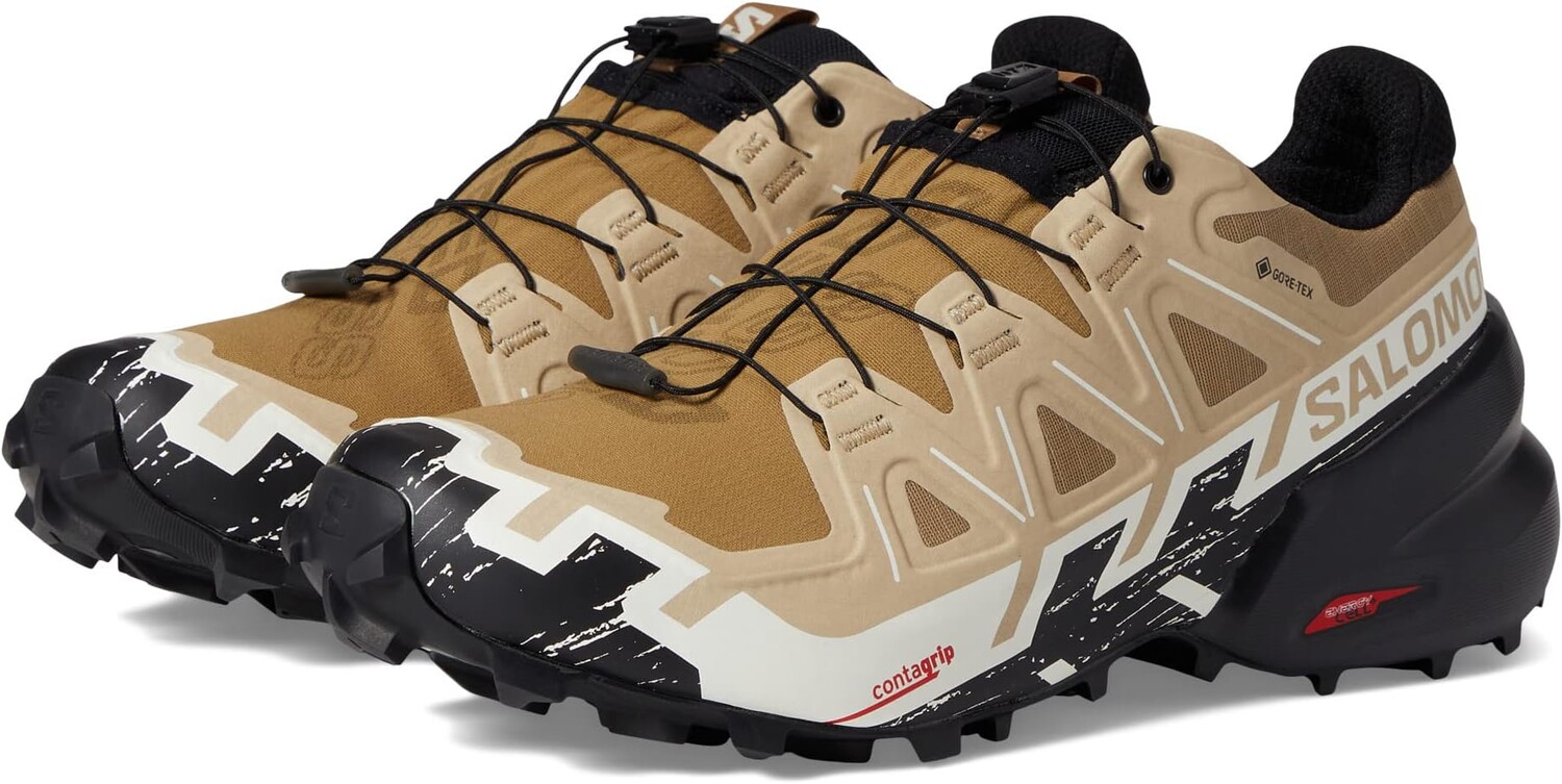 

Кроссовки Speedcross 6 GTX Salomon, цвет Kelp/Black/Vanilla Ice