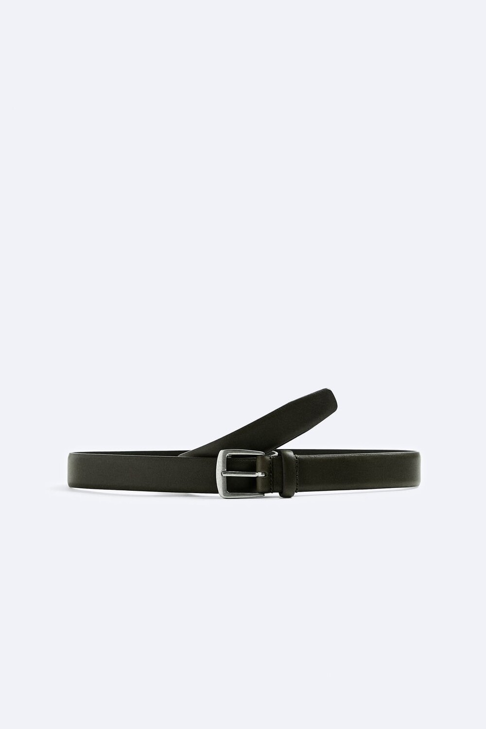 

Умный кожаный ремень ZARA, зеленый