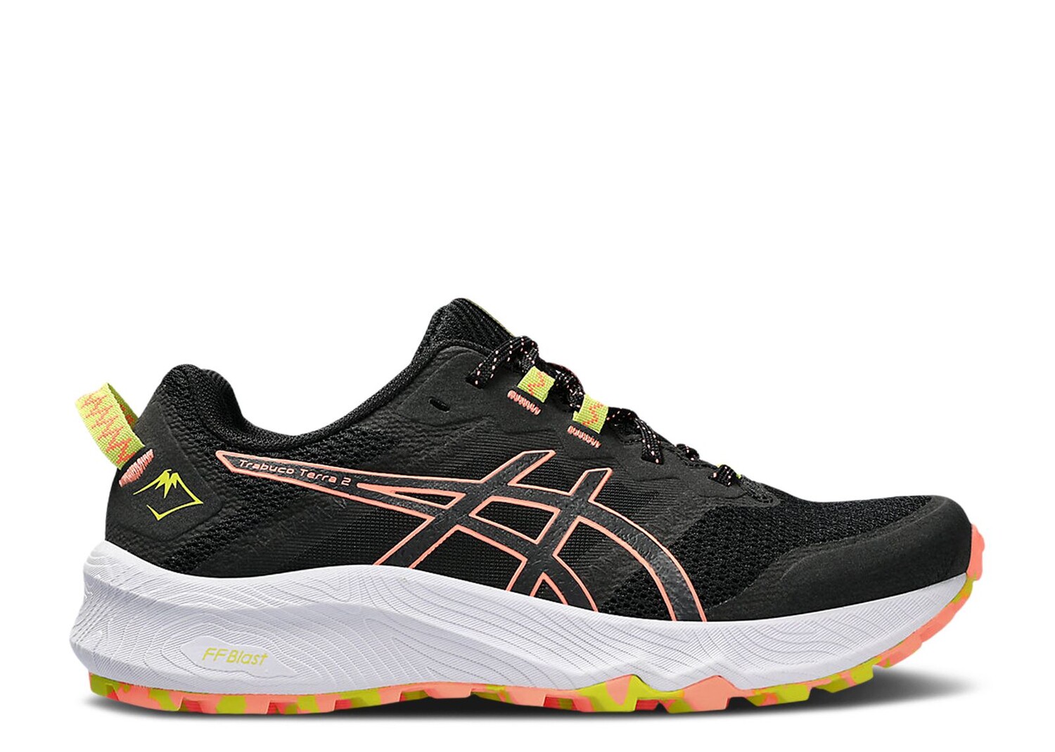 

Кроссовки ASICS Wmns Trabuco Terra 2 'Black Sun Coral', черный