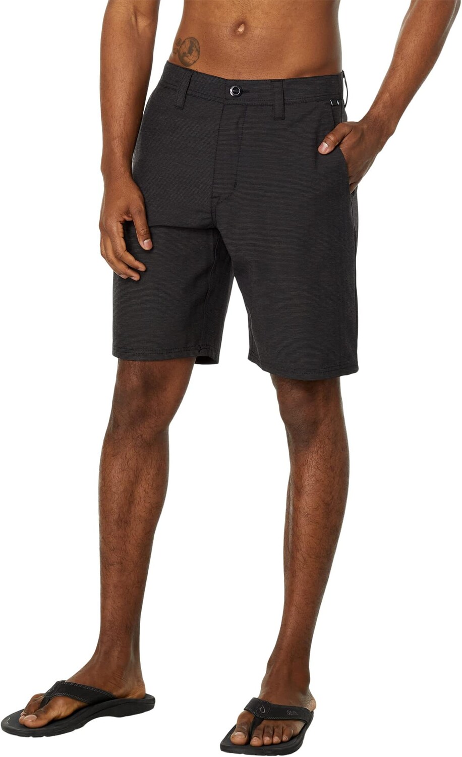 

Гибридные шорты Frickin Cross Shred Slub 20 дюймов Volcom, черный