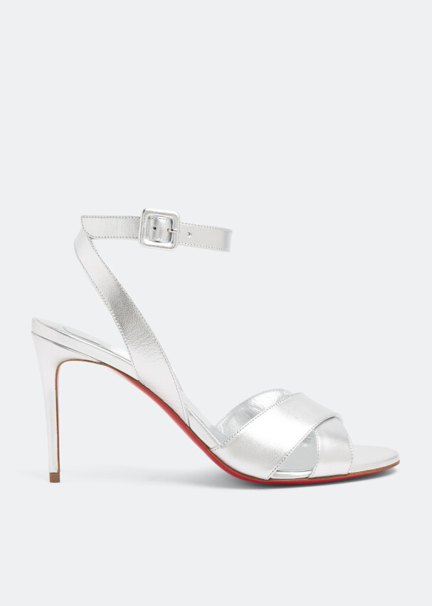 

Сандалии Christian Louboutin Mariza 85, серебряный