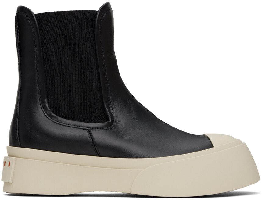 

Черные ботинки челси Pablo Marni, цвет Black