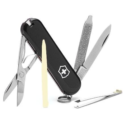 

Классический нож Swiss Army, черный