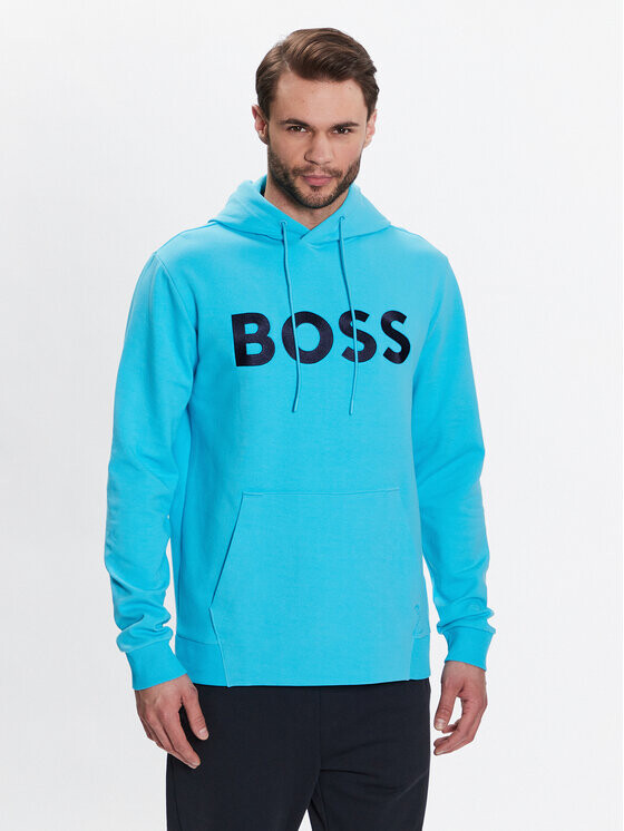 

Толстовка свободного кроя Boss, синий