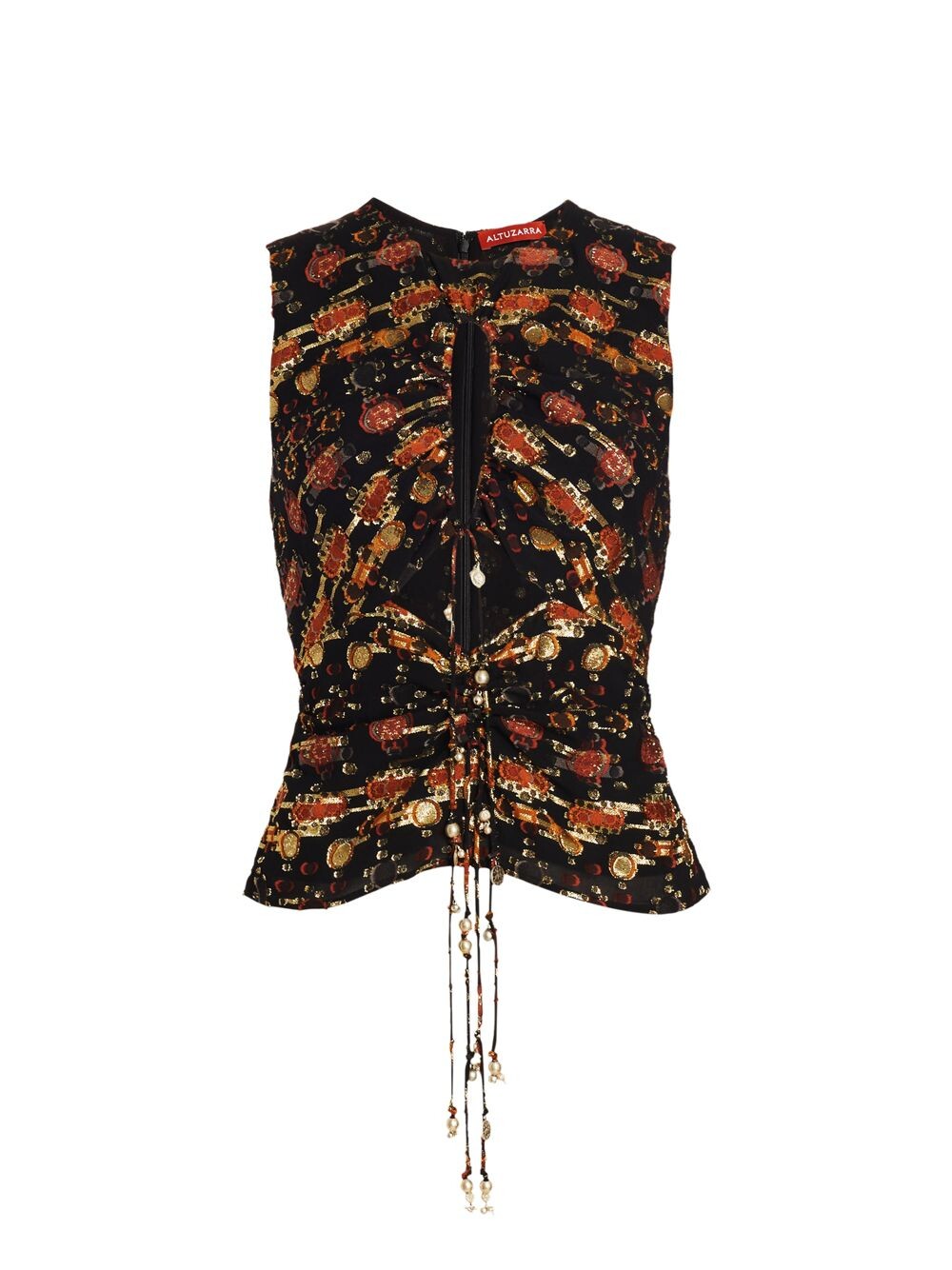 

Топ Nome с вырезами Altuzarra, черный