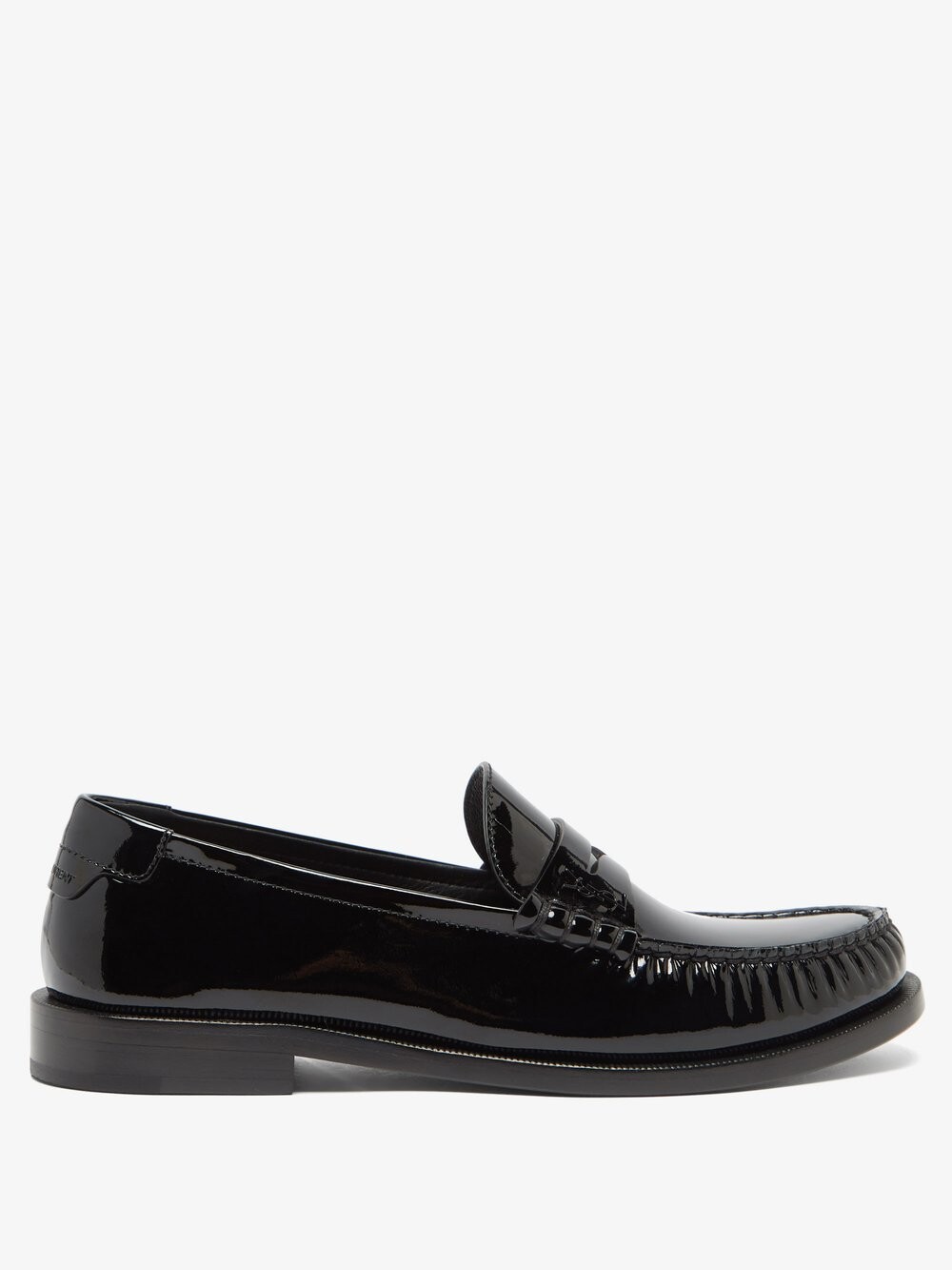 

Лакированные пенни-лоферы le loafer Saint Laurent, черный