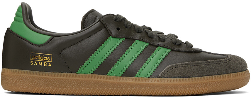 

Хаки кроссовки Samba OG Adidas Originals