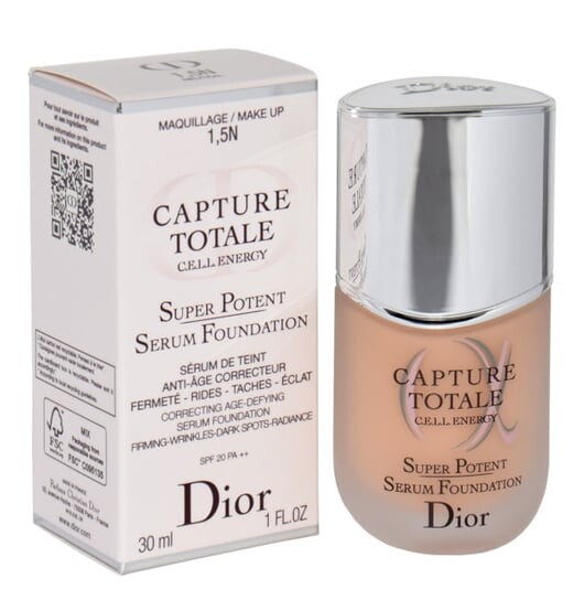 

Диор, Capture Totale C.e.ll.l. Energy Super Potent, Тональный крем для лица 1,5 Н, 30 мл, Dior