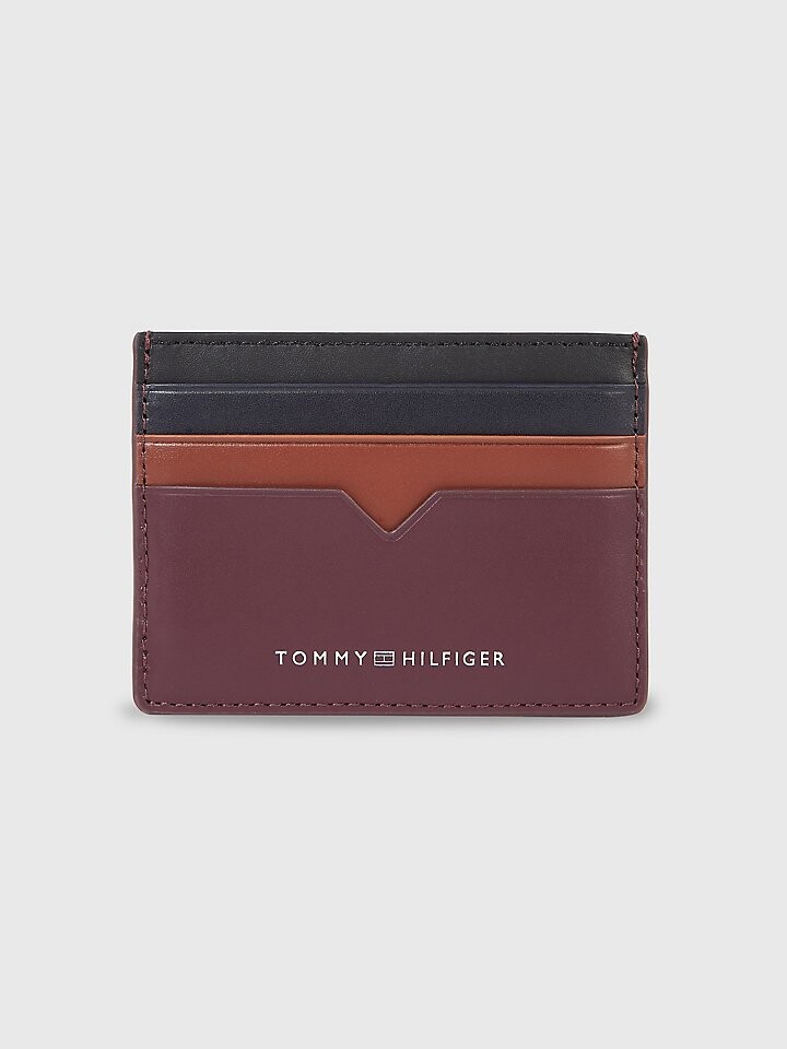 

Модный кожаный держатель для карт Tommy Hilfiger