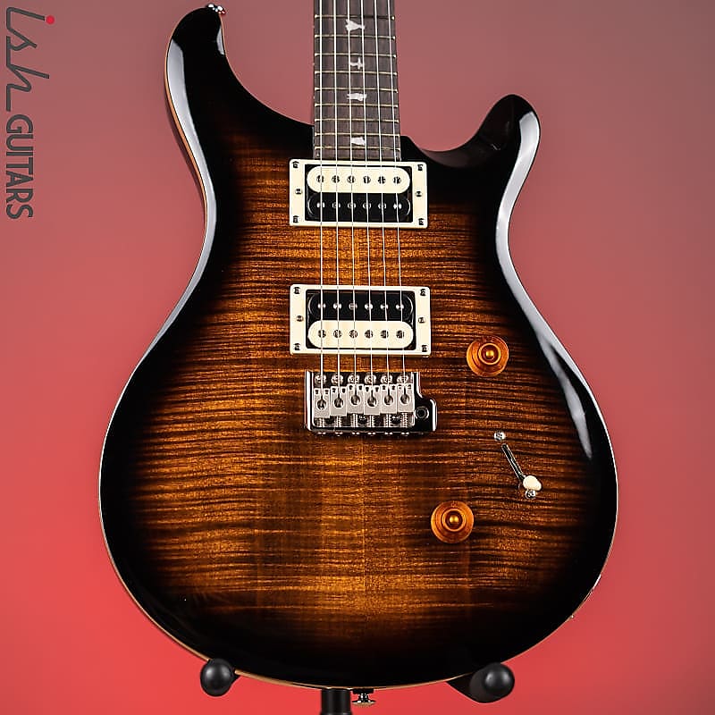 Электрогитара PRS SE Custom 24 Electric Guitar Black Gold