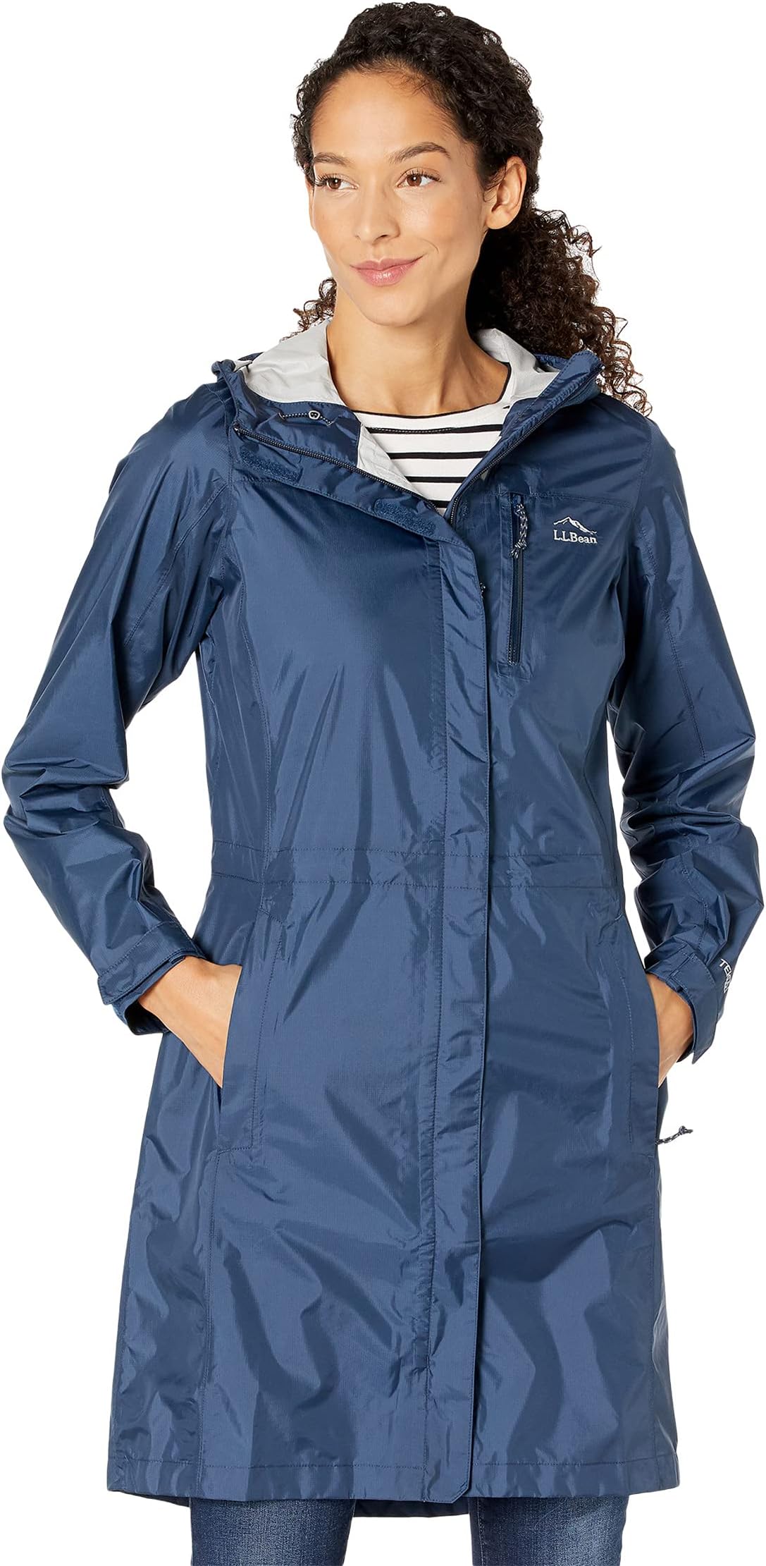 

Плащ Trail Model Raincoat L.L.Bean, цвет Nautical Navy