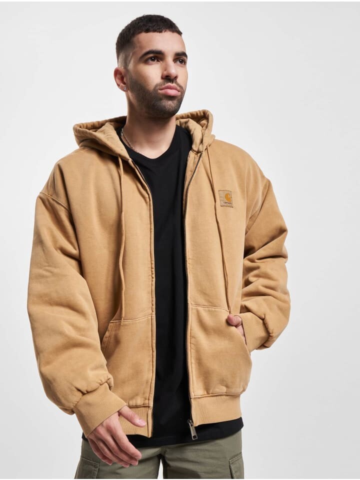 

Толстовка Carhartt WIP, цвет dusty h brown