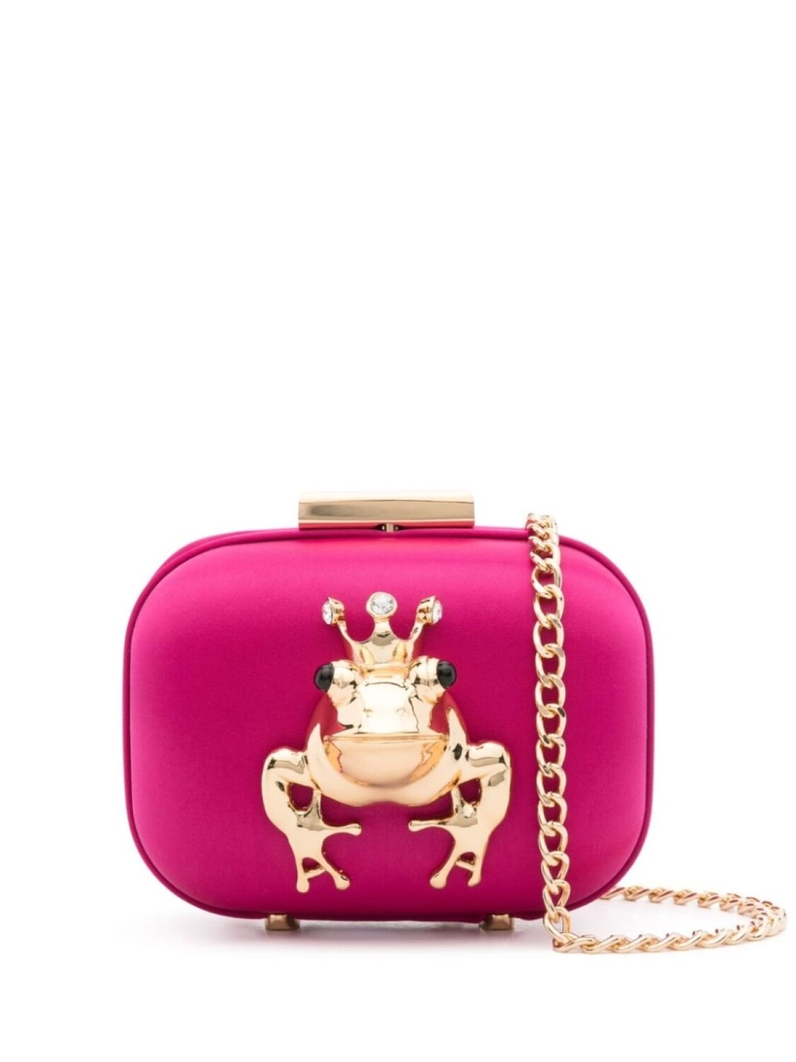 

Love Moschino клатч с лобковой деталью, розовый
