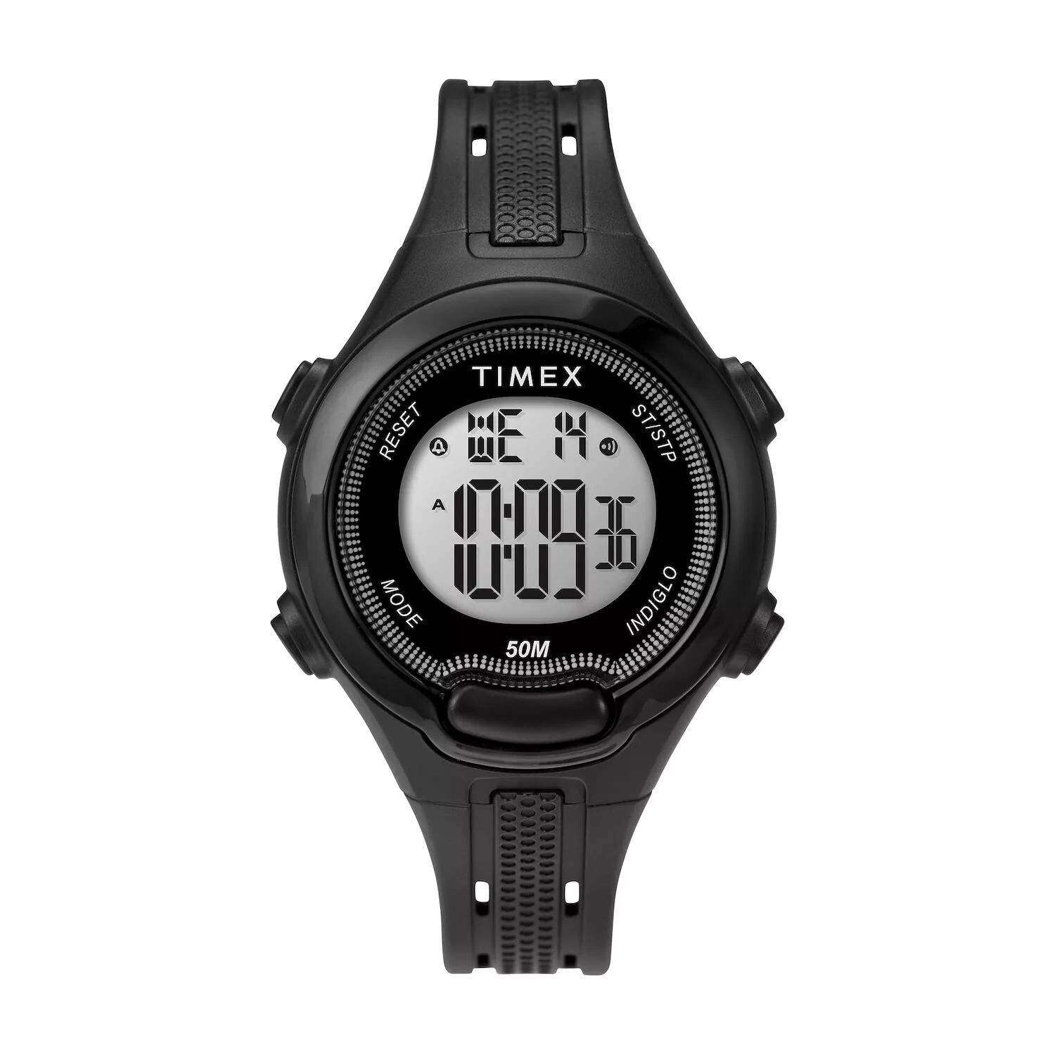 

Часы унисекс с цифровым ремешком из смолы — TW5M42200JT Timex