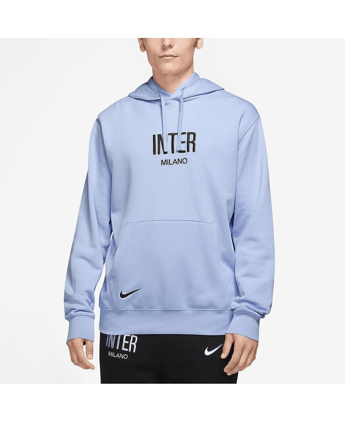 

Мужская голубая флисовая пуловер с капюшоном Inter Milan NSW Club Nike